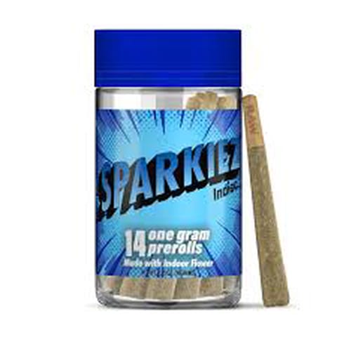 Sparkiez | Bubba Kush | Prerolls | Indica | 14g | 14pk
