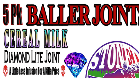 Red Run Cannabis | Cereal Milk | Terp Baller Joint | 1g