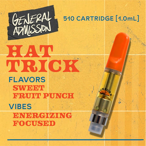 Hat Trick - 1g Distillate Vape Carts