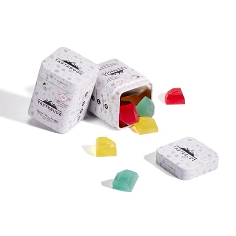 Tastebudz Rosin Gummies 10:1 | Assorted Flavors 100mg Rec