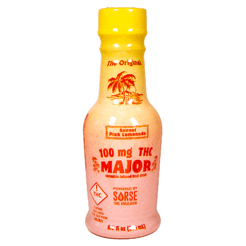 Major Bottle Sunset Pink Lemonade 100mg