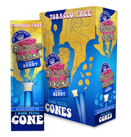 Blunts N' Roses Cones - Bussin Berry