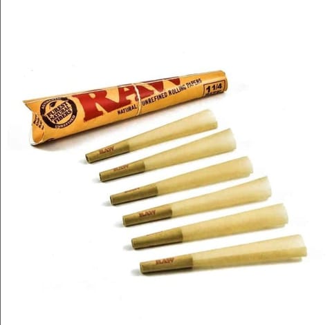 [ACC] RAW | Classic Cones | 1 ¼ Size | 6pk