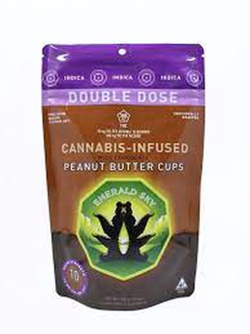 Emerald Sky | Peanut Butter Cups (I) | 10mg THC / 2mg CBD x 10 Infused Peanut Butter Cups