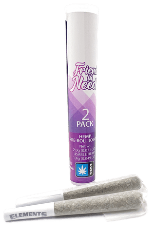 FRIEND IN NEED | HEMP PRE-ROLL | SOUR SPACE CANDY | 0.7 GRAMS | X2