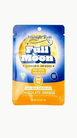 Full Moon- Orange Milk Chocolate 200mg