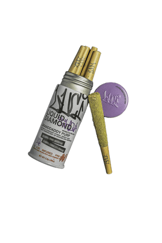 Luci - Granddaddy Purp | Liquid Diamond Infused 5pk Pre-Rolls