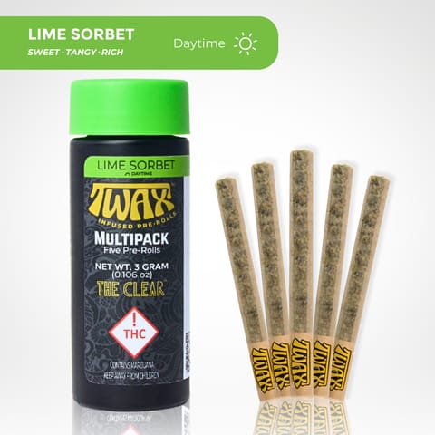 Lime Sorbet (S) Twax Infused .6G 5 Pack