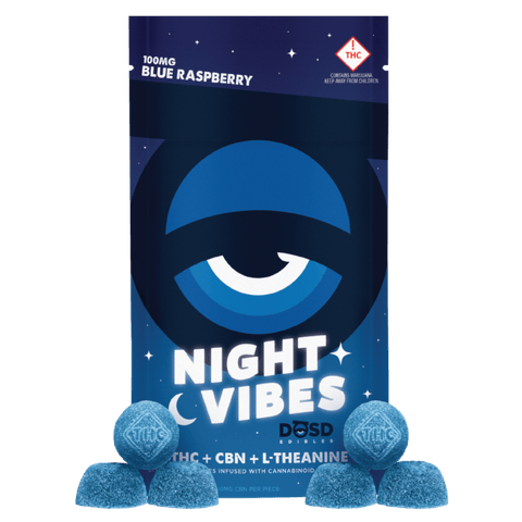 100 MG NIGHT VIBES BLACKBERRY