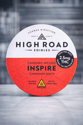 High Road Cinnamon Hybrid Mints 2.5mg 40pk