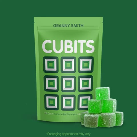 Granny Smith | 100MG 20-Pack | Distillate Gummies