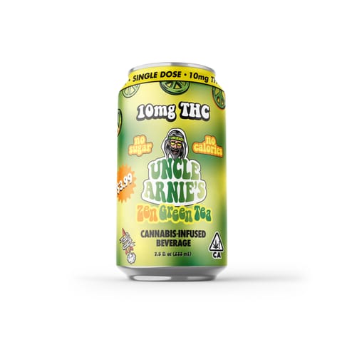 KB - UNCLE ARNIES - THC BEVERAGE - ZEN GREEN TEA - 10MG
