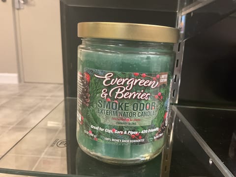 Evergreen Berries Candle