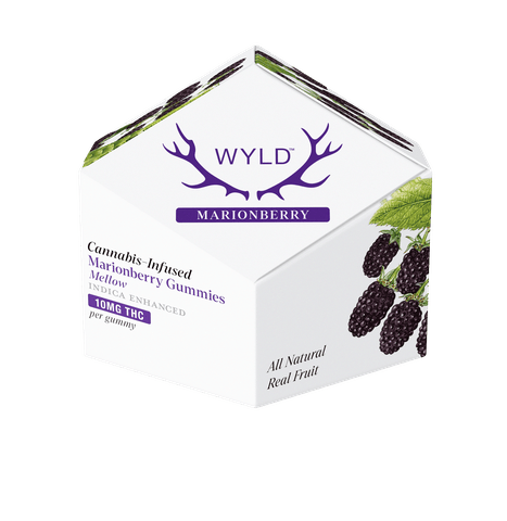 Wyld | Gummies | Marionberry | Indica 100mg THC