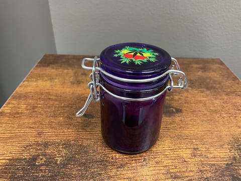 420 Glass Jar
