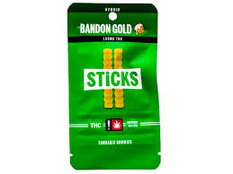 Bandon Gold 2pk 100mg Gummies (Sticks)