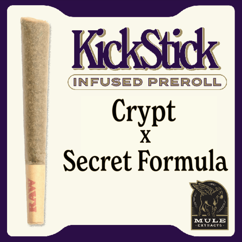 Crypteen x Secret Formula 1G Infused Joint (Mule)