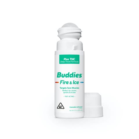 Buddies Fire & Ice | Lotion Roller Bottle 1000mg