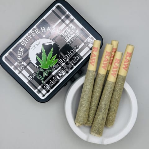 Super Silver Haze 5 Pack .5G Pre-Roll
