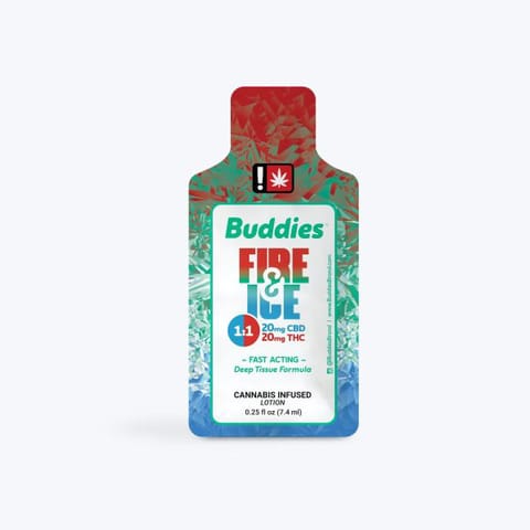 Fire & Ice Lotion 0.25 oz (Buddies)