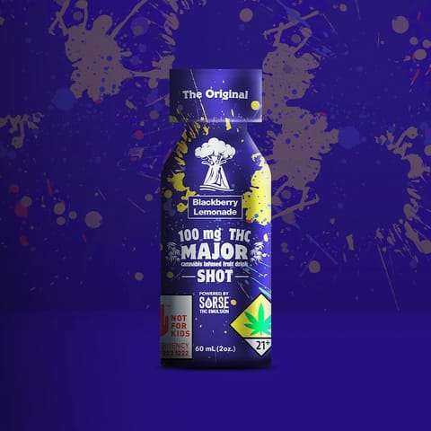 Major Shot Blackberry Lemonade 100mg