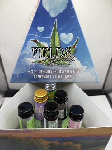 Fields Of Gratitude Gift Box - 6-Pack 1g Pre-Rolls
