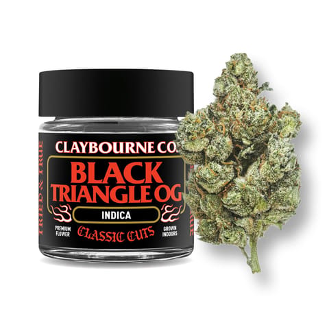 Claybourne Co. | Black Triangle OG Classic Cuts | Flower | 3.5g
