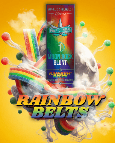 KB - PRESIDENTIAL - INFUSED BLUNT - RAINBOW BELTS - 1.5G
