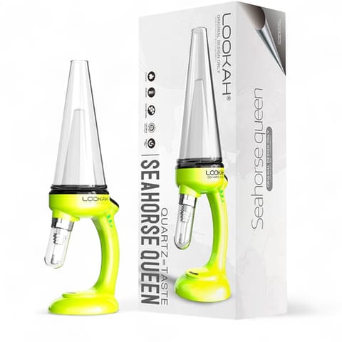 Lookah -  Seahorse Queen - Yellow