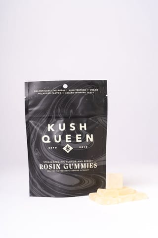 Kush Queen Live Rosin Gummies - Riddlez