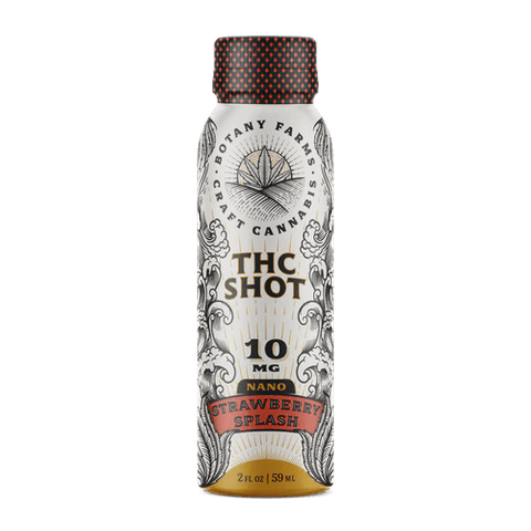 Botany Farms Strawberry Splash 10 MG THC Shot