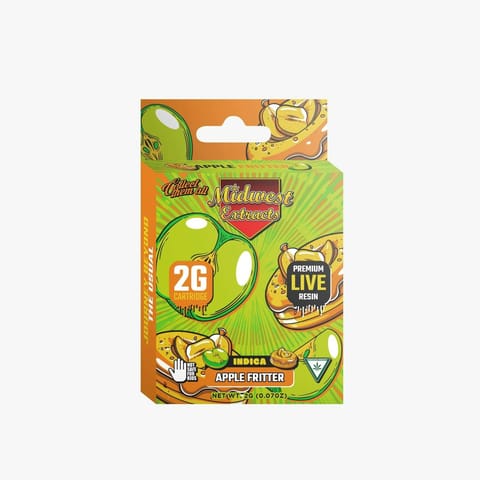 Apple Fritter 2g Live Resin Vape Cart