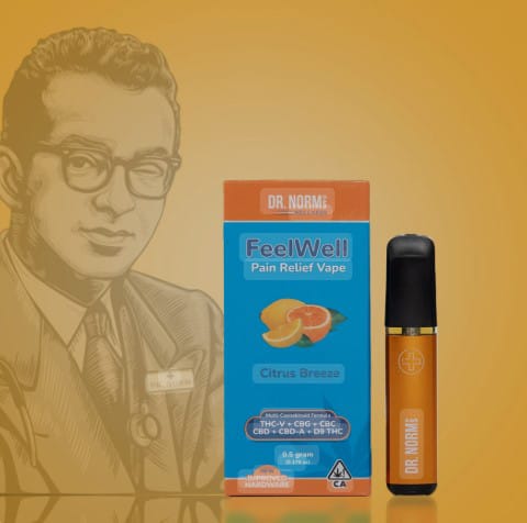 Dr. Norms - FeelWell Pain Relief Vape - .5g