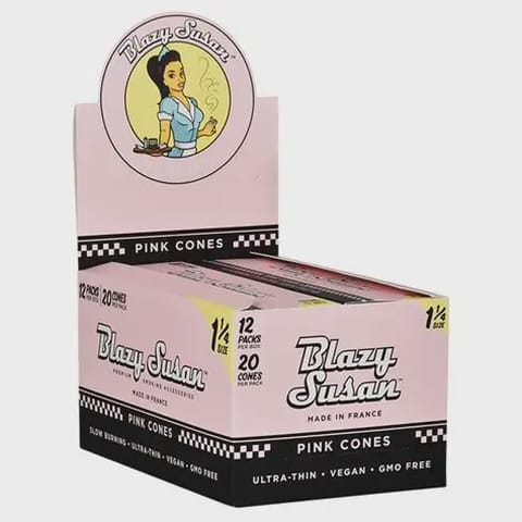 Pink Pre Rolled Cones 20pc 1 1/4"