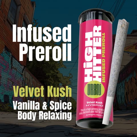Infused Pre-Roll - URBNJ | Velvet Kush | .75G