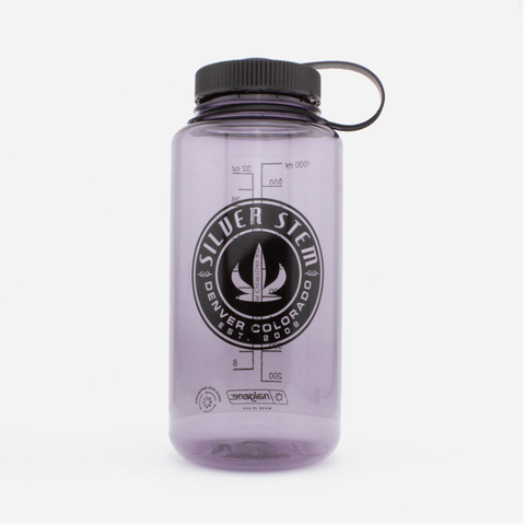 Silver Stem Nalgene Water Bottle | 32oz Assorted Colors