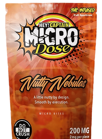 Hey Captain Microdose Nutty Nebulas 200mg