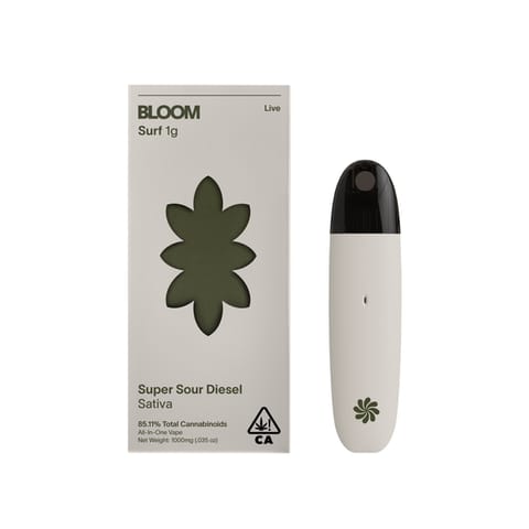 KB - BLOOM - LIVE RESIN ALL IN ONE - SUPER SOUR DIESEL - 1G