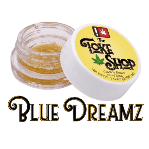 THE TOKE SHOP | CURED RESIN | BLUE DREAMZ | HYBRID | 1 GRAM