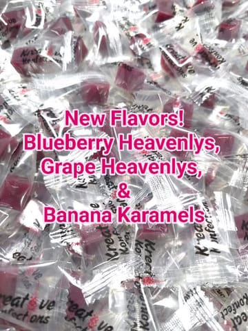 Grape 1:1 (100mg) Sativa Heavenly Soft Chews 10pk by Kreative Konfections