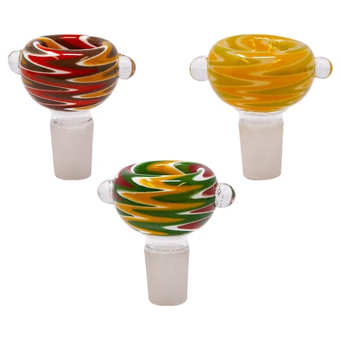 Steep Slope Vape | 14mm Colored Glass Bong Bowl
