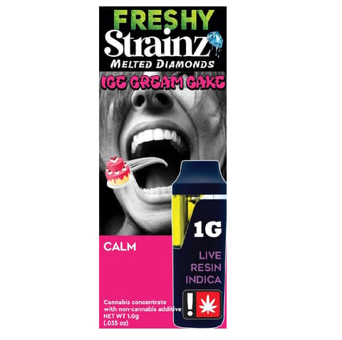 STRAINZ Ice Cream Cake Live Resin 1G Disposable (Freshy)