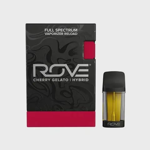 Rove | Live Resin Vape Reload | - Cherry Gelato | 1.0g Rove Pod Cartridge