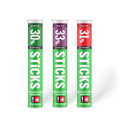 Sticks | Melon Rindz | 1g | Flavored | Infused Preroll