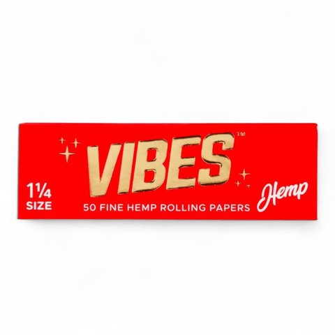 Vibes Fine Rolling Papers - Hemp