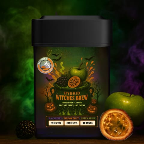 Easyday | Hybrid Witches Brew | FAST-ACTING Edible | 10mg (20-Pack)