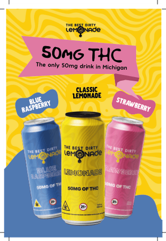 Best Dirty Lemonade - Classic Lemonade - 50mg