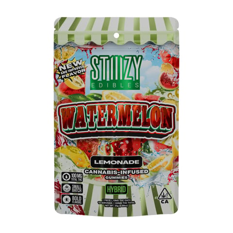Stiiizy | Watermelon lemonade | Gummies | Hybrid | 10PK