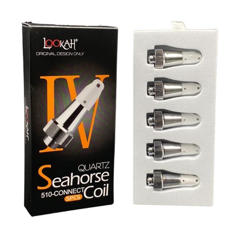 Steep Slope Vape | Lookah Seahorse Quartz Coil IV