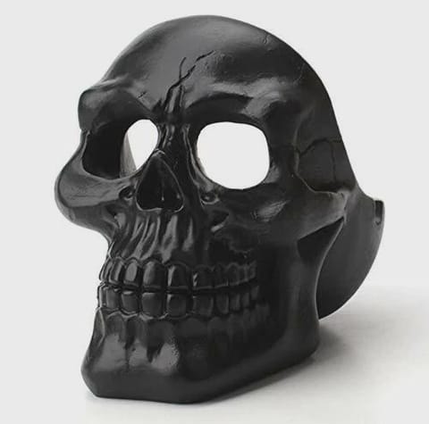 Black Skull Ashtray